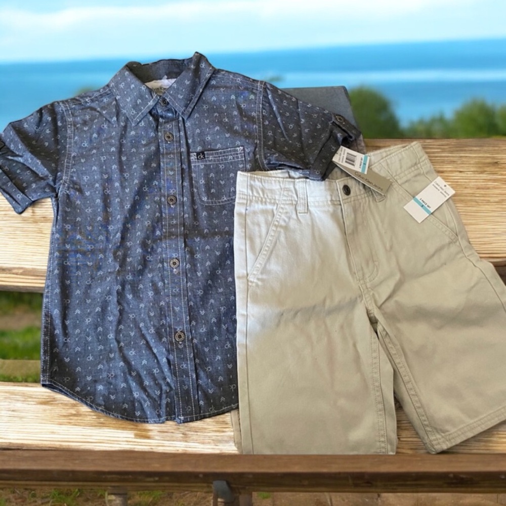 Calvin Klein Jeans Kids shirt & shorts
